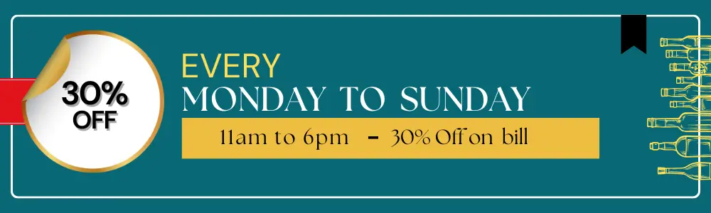 Every monday - sunday offer