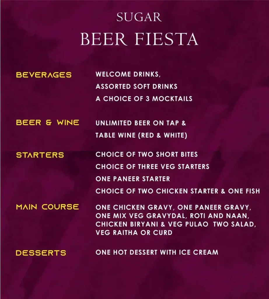 sugar beer fiesta